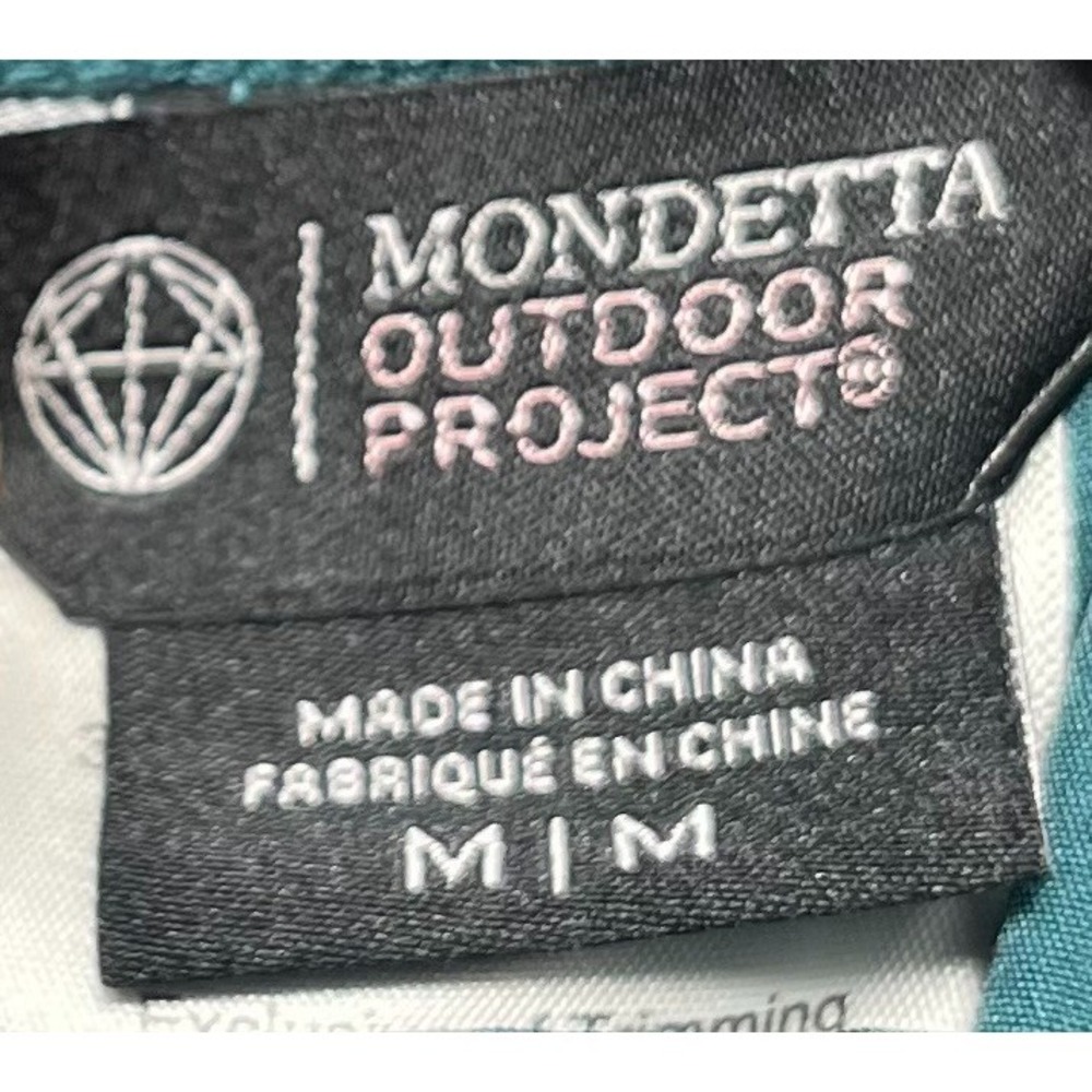 Mondetta Outdoor Project Womens Sz M CuffedTeal Shorts Casual Hiking-1807 - Picture 3 of 6